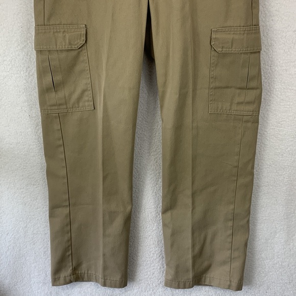 Dickies Cargo Pants Men’s 36x32‎ Green Relaxed Fit Straight Leg Workwear Utility - Picture 4 of 12